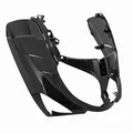 FRONT FAIRING FOR MAXISCOOTER YAMAHA 500 TMAX 2001>2007 GLOSS BLACK (LOWER PART)  -SELECTION P2R-