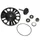 KIT REPARATION POMPE A EAU MAXISCOOTER ADAPTABLE PIAGGIO 125 X8,125 X9, 125 BEVERLY, 1VESPA GTS/GILERA 125 NEXUS, 125 RUNNER/APRILIA 125 ATLANTIC (ROULEMENTS DIAMETRE 22) (KIT)  -BUZZETTI-