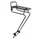 PORTE BAGAGE VELO AVANT A TRINGLES AVEC BLOCAGE RAPIDE P2R REGLABLE 26-29" (270 x 130mm) (POIDS MAX 10kgs)
