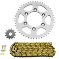 CHAIN AND SPROCKET KIT FOR RIEJU 50 SM SPIKE 1999>2002 420  12x48  (SPROCKET Ø 80/100/8.5)  (OEM SPECIFICATION)  -AFAM-