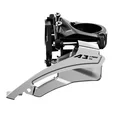 DERAILLEUR VTT AVANT LTWOO A3 3x8V. COLLIER BAS 31.8/34.9 POUR TRIPLE PLATEAU 42x34x24 TIRAGE HAUT/BAS COMPATIBLE SHIMANO (VENDU A L'UNITE)