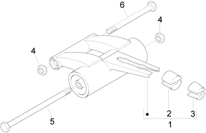 Bras oscillant
