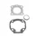 GASKET SET FOR CYLINDER KIT FOR MOPED MALOSSI FOR PEUGEOT 103 AIR -