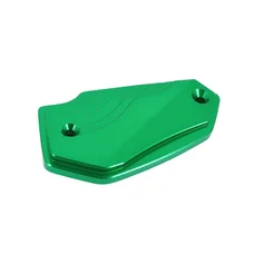 FRONT BRAKE FLUID RESERVOIR CAP - FOR KAWASAKI  Z900 ALU CNC ANODIZE GREEN  -AVOC-