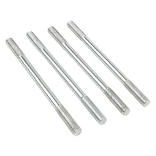 GOUJON DE CYLINDRE SCOOT ADAPTABLE MBK 50 NITRO, OVETTO, MACH G/YAMAHA 50 AREOX, NEOS, JOG R (M7 x 110mm) (JEU DE 4 - LIVRE SANS ECROU ET SANS RONDELLE)