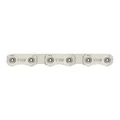 CHAINE VELO 12V. VTT/VAE YBN FLATTOP ARGENT RENFORCE 136 MAILLONS COMPATIBLE SHIMANO ET SRAM