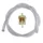 FUEL HOSE KIT 6x9  TRANSPARENT + PAPER CYLINDRIC FUEL FILTER Ø6 - (1M) (MADE IN FRANCE)