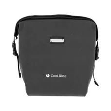HANDLEBAR BAG FOR BICYCLE or SCOOTER - COOLRIDE BLACK 100% WATERPROOF (Contains 4Lt)
