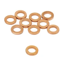 RONDELLE/JOINT DE VIDANGE ARTEIN COPPER WASHERS CUIVRE PLAT DIAM  5 x 9 x 1,50 mm  (BLISTER 10 PIECES)  -PRO SERIES-