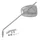 RETROVISEUR ADAPTABLE PIAGGIO VESPA SPECIAL VINTAGE REGLABLE TRAPEZOIDALE  REVERSIBLE CHROME (HOMOLOGUE CE)  -SELECTION P2R-