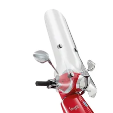PARE BRISE ORIGINE PIAGGIO 50-125 VESPA SPRINT 2014> TRANSPARENT  -1B001114-
