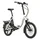 VELO ELECTRIQUE/VAE PLIANT CITY 20 LEADER FOX HARLAN MIXTE BLANC 8V MOTEUR CENTRAL BAFANG M300 36V 80Nm BATTERIE 14Ah