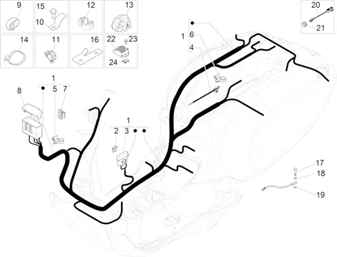 Faisceau de câbles principal