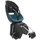 PORTE BEBE/SIEGE ENFANT ARRIERE PRODIGEE ICON A FIXER SUR CADRE NOIR COUSSIN BLEU AVEC SERRURE (JUSQU'A 22 Kg MAX) (HOMOLOGUE CE EN 14344)