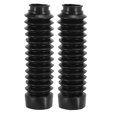 SOUFFLET DE FOURCHE MOTO DIAM INT 30 ET 50mm - LONGUEUR 195mm   (PAIRE)  -SELECTION P2R-