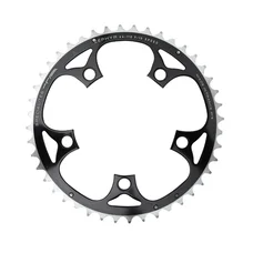 PLATEAU ROUTE 5BRA D.110 TA ZEPHYR 44DTS EXTERIEUR NOIR ALU 7075 TYPE SHIMANO 9/10V.