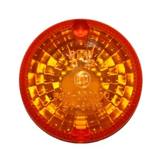 CABOCHON CLIGNOTANT 50 A BOITE ADAPTABLE APRILIA 50 RS 1999>2005/DERBI 50 DENDA X TREM, X RACE 2004>2005 ORANGE/NOIR AVANT OU ARRIERE VERSION 2 (HOMOLOGUE CE)  -SELECTION P2R-