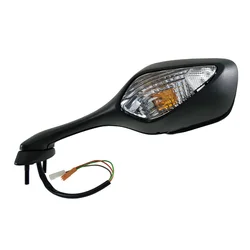 RETROVISEUR ADAPTABLE HONDA 1000 CBR RR 2008>  GAUCHE NOIR (OE 88120-MFT-003) (HOMOLOGUE CE)  -SELECTION P2R-