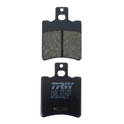 PLAQUETTE DE FREIN TRW POUR MBK 50 BOOSTER AV, NITRO AV / APRILIA 50 SR AV / MALAGUTI 50 F12 AV / PEUGEOT 50 BUXY AV / PIAGGIO 50 TYPHOON AV, NRG AV, NTT AV (MCB644 LC)