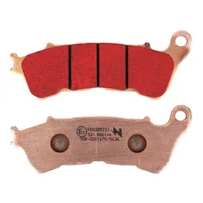 PLAQUETTE DE FREIN NEWFREN POUR HONDA 300 SH I 2006>2014 AV, 600 CB F HORNET 2007> AV, 600 CBR F 2011>2013 AV, 600 SW-T 2011>2018 AV, 1000 XLV VARADERO 2004>2011 AV (FD0385TS1) (TOURING METAL FRITTE)