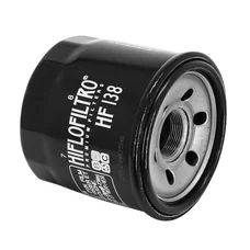 FILTRE A HUILE MOTO ADAPTABLE SUZUKI 650 BANDIT, SV, 750 GSX-R, 1000 GSX R, 1300 HAYABUSA, 1500 INTRUDER / APRILIA 660 RS 2020>, 1000 RSV4 2009> (68x65mm)  -HIFLOFILTRO HF138-