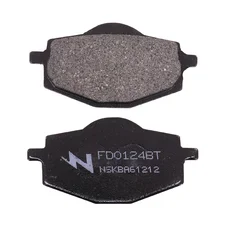 BRAKE PADS NEWFREN FOR MBK 50 X-POWER 1999>2003 Rear YAMAHA 50 TZR 1999>2003 Rear 125 TDR 1993>  Front/Rear  (L 71mm - H 36mm - thk 9.2mm)  (FD0124BT)  (TOURING ORGANIC)