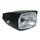 PHARE/PROJECTEUR CYCLO ADAPTABLE SOLEX 3800, 6000, FLASH NOIR HOMOLOGUE (COMPLET)  -SELECTION P2R-