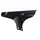 MUDGUARD FOR MTB-FRONT- VELOX  -BLACK- ON FORK+NYLON CLAMPS