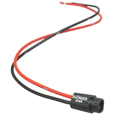 BULB HOLDER 12V W2x4.6D WITH WIRE  -FLOSSER-