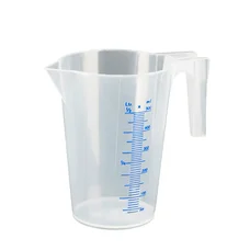 MEASURING PITCHER - PRESSOL - POLYETHYLENE GRADUATED TRANSPARENT  500ml  (SOLD PER UNIT)