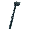 TIGE DE SELLE VTT TELESCOPIQUE SWITCH WRLS ALU NOIR DIAM. 30,9mm  L395mm  (BATTERIE INTEGREE 0/125mm) FIXATION CINTRE SANS FIL