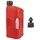 JERRYCAN FOR FUEL - POLISPORT PROOCTANE 20 Lt RED (Quick fill cap) (125 ml oil dispenser)