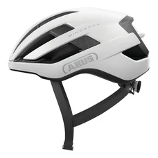 CASQUE VELO ADULTE ABUS URBAIN WINGBACK POLAR BLANC MAT TAILLE M (54-58cm) REGLAGE MOLETTE