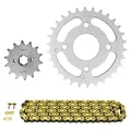 KIT CHAINE ADAPTABLE KYMCO 50 MXU REVERSE 2007>2016  520  14x30  (DIAM COURONNE 52/86/10.5/M5)  (DEMULTIPLICATION ORIGINE)  -AFAM-