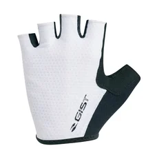 GANTS VELO COURT GIST RAPID GEL NOIR/BLANC   S (PAIRE SUR CARTE) SANS VELCRO  -5518-
