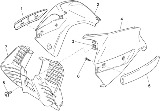 Carrosserie av. - Convoyeur