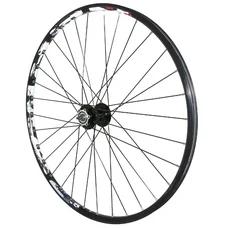 WHEEL FOR MTB- 27.5" KHARMA DISC FRONT BLACK DOUBLE-WALLED - 6 HOLES HUB