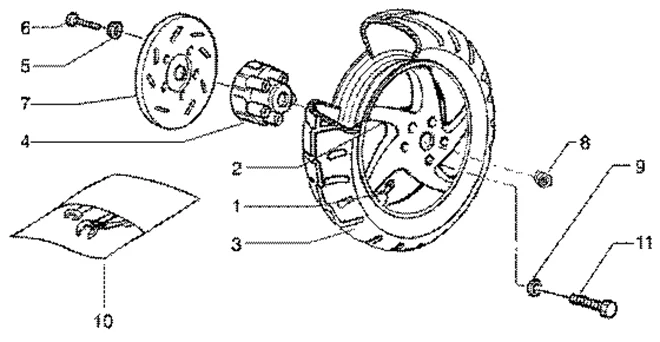 Roue ar