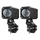 FEU/ECLAIRAGE ADDITIONNEL UNIVERSEL ECOBENE KD20 LED ORIENTABLE 12V 50W ALU CNC NOIR (TELECOMMANDE SANS FIL INCLUSE) (PAIRE)