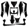 FAIRINGS/BODY PARTS FOR MAXISCOOTER  YAMAHA 125-250 XMAX 2006>2009 / MBK 125-250 SKYCRUISER 2006>2009 BLACK GLOSS  (10 PARTS KIT)