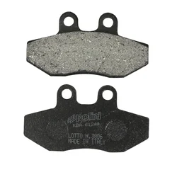BRAKE PADS -POLINI FOR YAMAHA 125 CYGNUS X 2007> Front / MBK 125 FLAME X 2007> Front  (L 77mm - H 41.2mm - thk9mm)  (174.0077)  (ORIGINAL)