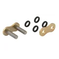 CHAIN QUICK LINK - FLAT HEAD RIVETING PIN   428  GOLD  (CHAIN TYPE A428MX-G)  (OEM SPECIFICATIONS)  -AFAM-