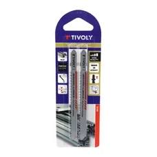 LAME DE SCIE SAUTEUSE/SABRES TIVOLY POUR ALUMINIUM (BLISTER DE 2)