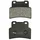 BRAKE PADS NEWFREN FOR APRILIA 125 RS 2006>2011 Front   750 DORSODURO 2009>2018 Front   750 SHIVER 2007>2018 Front  YAMAHA 125 MT 2014>, YZF-R125 2014>  Front   (FD0404BT)  (TOURING ORGANIC)