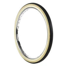 PNEU CYCLO 19''  1.75-19 (1 3/4-19) HUTCHINSON NERVURE ADAPTABLE SOLEX TT 21B REINF NOIR/FLANCS BLANCS