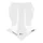WINDSHIELD FOR MOTORBIKE YAMAHA 900 TRACER 2015>2017  TRANSPARENT REINFORCED (HIGHT- HEIGHT 535mm)  -FACO-