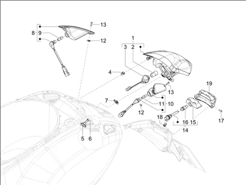 Eclairages arrière - Clignotants