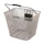 PANIER AVANT ACIER NID ABEILLE BASIL BILBAO BEIGE AMOVIBLE AVEC POIGNEE (22x26x28 cm)  -VENDU AVEC PLAQUE ADAPTATEUR