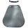 BAVETTE DE GARDE BOUE AV CYCLO ADAPTABLE SOLEX 3800 GRIS (AVEC SUPPORT FIXATION)  -SELECTION P2R-