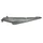 REAR COWL -LEFT- "PIAGGIO GENUINE PART" GILERA 125-300 NEXUS  GREY 713/B  -97505600EV-